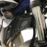 GP Kompozit Yamaha MT-25 2015-2019 Uyumlu Radyatör Koruma Siyah