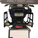 GP Kompozit Honda NC 700 X / NC 750 X 2012-2020 Uyumlu Yan Çanta Demiri Siyah