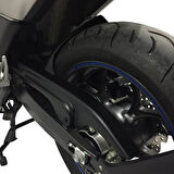 GP Kompozit Honda NC 700 D Integra 2012-2013 Uyumlu Arka Çamurluk Siyah