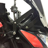 Gp Kompozit Siperlik Tur Camı 40 Cm Şeffaf Bajaj Pulsar Ns 200 2011-2024