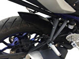 GP Kompozit Yamaha R25 2015-2024 Uyumlu Arka Çamurluk Siyah