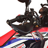 GP Kompozit Honda CRF250L / CRF250 Rally / CRF300 Rally 2013-2020 Uyumlu Elcik Koruma Siyah