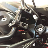 GP Kompozit Honda NC 700 X-S / NC 750 X-S 2012-2024 Uyumlu Gidon Yükseltme Siyah