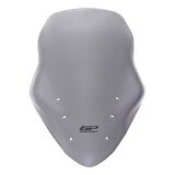  GP Kompozit Bajaj Dominar 250 / 400 2017-2024 Uyumlu Ön Tur Camı Füme 59CM