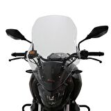 GP Kompozit Bajaj Dominar 250 / 400 2017-2024 Uyumlu Ön Tur Camı Şeffaf 59CM