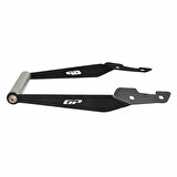 GP Kompozit Honda NC 700 X / NC 750 X 2012-2015 Uyumlu Navigasyon Telefon / Tutucu Siyah