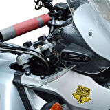 GP Kompozit BMW R 1150 GS 2000-2006 Uyumlu Sağ Sol Rüzgarlık Siyah