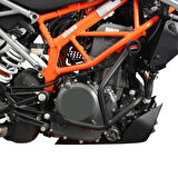 GP Kompozit KTM Duke 250 / 390 2017-2023 Uyumlu Motor Koruma Demiri Siyah