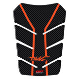 GP Kompozit KTM Duke 250 2011-2023 Uyumlu Tank Pad Turuncu-Karbon