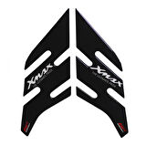GP Kompozit Yamaha XMAX 250 / 400 2014-2017 Uyumlu Yan Pad Seti Siyah