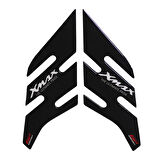 GP Kompozit Yamaha XMAX 250 / 400 2014-2017 Uyumlu Yan Pad Seti Siyah