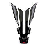 GP Kompozit Yamaha MT-25 2015-2023 Uyumlu İnce Tank Pad Siyah-Gri
