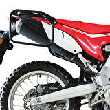 GP Kompozit Honda CRF250L / CRF250 Rally 2017-2020 Uyumlu Yan Çanta Demiri Siyah