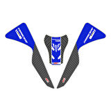 GP Kompozit Yamaha MT-07 Tracer 2020-2024 Uyumlu Tank Pad Seti Mavi