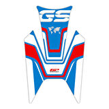 GP Kompozit BMW R 1200 GS 2013-2024 Uyumlu Tank Pad Mavi-Kırmızı