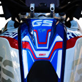 GP Kompozit BMW R 1200 GS 2013-2024 Uyumlu Tank Pad Mavi-Kırmızı