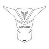 GP Kompozit Yamaha MT-09 2013-2020 Uyumlu Tank Pad Şeffaf