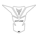 GP Kompozit Yamaha MT-09 2013-2020 Uyumlu Tank Pad Şeffaf
