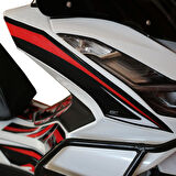 GP Kompozit Honda PCX 125 2021-2024 Uyumlu Grenaj Pad Kırmızı