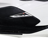 GP Kompozit Honda PCX 125 / 150 2018-2020 Uyumlu Ayak Yan Pad Siyah