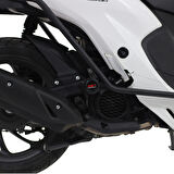 GP Kompozit Honda Dio 2021-2024 Uyumlu Egzoz Koruma Takozu Siyah