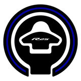 GP Kompozit Yamaha R25 2015-2018 Uyumlu Tank Pad Seti Mavi