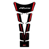 GP Kompozit Yamaha R25 2015-2018 Uyumlu Tank Pad Seti Kırmızı