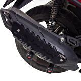 GP Kompozit Yamaha NMAX 125 / 155 2021-2024 Uyumlu Egzoz Koruma Kapağı Siyah