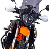 GP Kompozit KTM 790 / 890 ADV / ADV R 2021-2022 Uyumlu Far Koruma Siyah