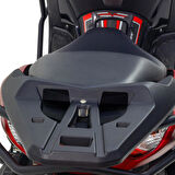GP Kompozit Yamaha NMAX 125 / 155 2021-2024 Uyumlu Arka Çanta Demiri Siyah