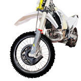 GP Kompozit KTM EXC 250 2013-2023 Uyumlu Plastik Ön Disk Koruma Mavi
