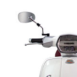 GP Kompozit Lambretta V125 / V200 Special 2021-2023 Uyumlu Ayna Genişletme Siyah