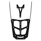 GP Kompozit CF Moto 250 CL-X 2022-2024 Uyumlu Çanta Demiri Siyah