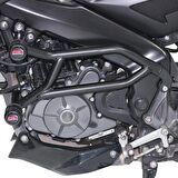GP Kompozit Bajaj Pulsar NS 200 2022-2023 Uyumlu Motor Koruma Demiri Siyah