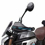 GP Kompozit CF Moto 700 CL-X 2022-2024 Uyumlu Plastik Elcik Koruma Siyah