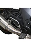 GP Kompozit CF Moto 700 CL-X 2022-2023 Uyumlu Tank Pad Seti Turkuaz