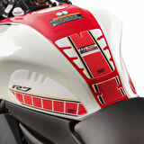 GP Kompozit Yamaha R7 2021–2024 Uyumlu Tank Pad Seti Mavi