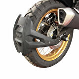 GP Kompozit Honda XL750L Transalp 2023-2024 Uyumlu Arka Çamur Sıyırıcı Siyah