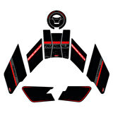 GP Kompozit Honda XL750L Transalp 2023-2024 Uyumlu Tank Pad Siyah