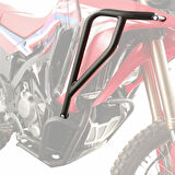 GP Kompozit Honda CRF250 Rally 2023-2024 Uyumlu Motor Koruma Demiri Üst Kısım Siyah