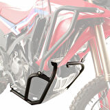 GP Kompozit Honda CRF250 Rally 2023-2024 Uyumlu Motor Koruma Demiri Siyah