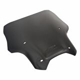 GP Kompozit CF Moto 250 NK 2023-2024 Uyumlu Spor Ön Cam Siyah 33cm