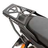GP Kompozit Honda CB125F 2024 Uyumlu Arka Çanta Demiri Siyah
