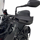 GP Kompozit Triumph Tiger Sport 660 2023-2024 Uyumlu Plastik Elcik Koruma Siyah