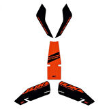 Gp Kompozit Tank Pad Turuncu Ktm Duke 250 2024