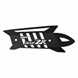 GP Kompozit Yamaha RayZR 2024 Uyumlu Egzoz Koruma Kapağı Siyah