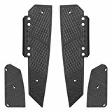 GP Kompozit Honda Forza 250 2018-2025 Uyumlu Basamak Alüminyum Siyah