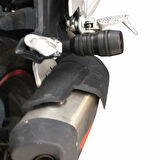 GP Kompozit CF Moto 450 SR 2023-2024 Uyumlu Egzoz Koruma Takozu Siyah