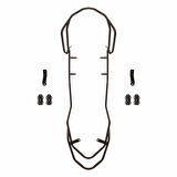 GP Kompozit Aprilia SR 125 / 160 2024 Uyumlu Motor Koruma Demiri Siyah