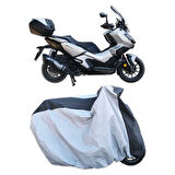 GP Kompozit Universal Küçük Boy Motosiklet Brandası Gri